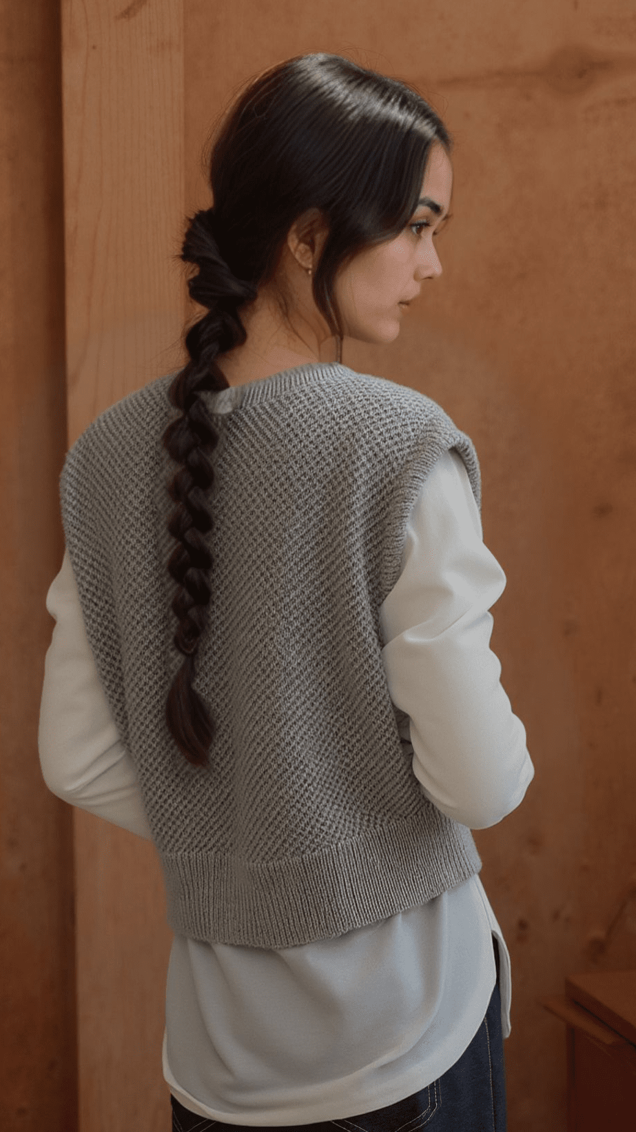 ラメ入りショート丈ニットベスト – ITOUYA公式ホームページ