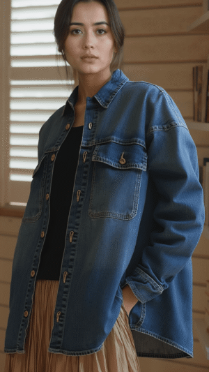 デニムシャツジャケット