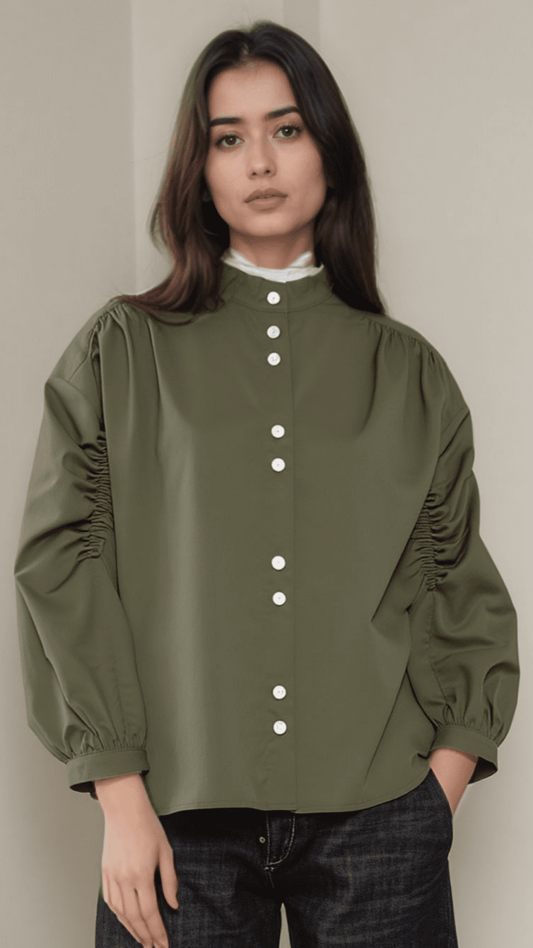 ギャザースリーブBL