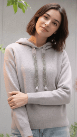 ビジュードロストフーディーニット