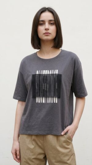 ブランドロゴチュール重ねTシャツ