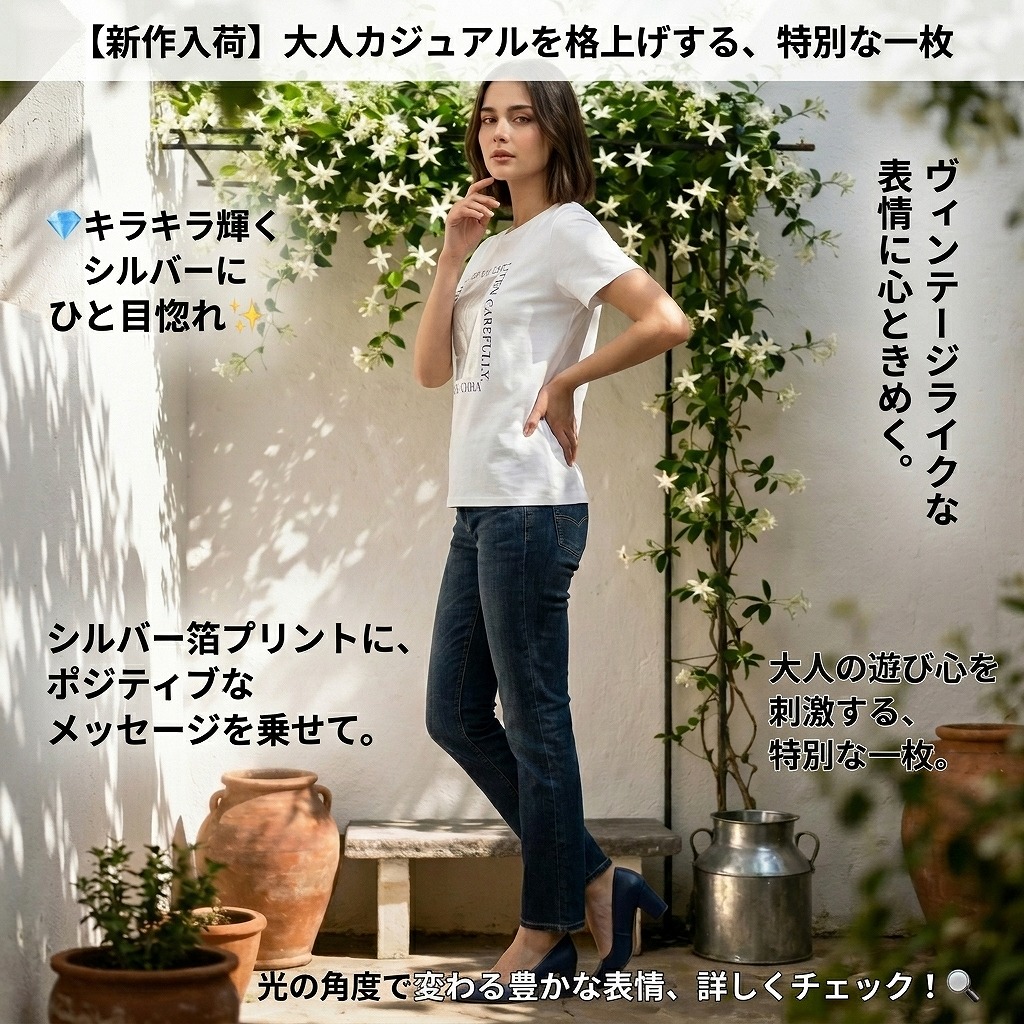 ＼ シルバーの煌めきに、ひと目惚れ ✨ ／