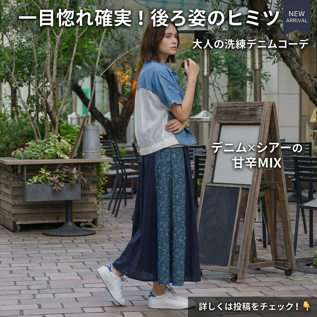 ひと目惚れ確実。後ろ姿に、秘密あり 🎬✨